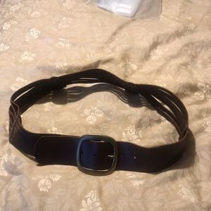 Fossil Genuine Leather multi-strapped belt